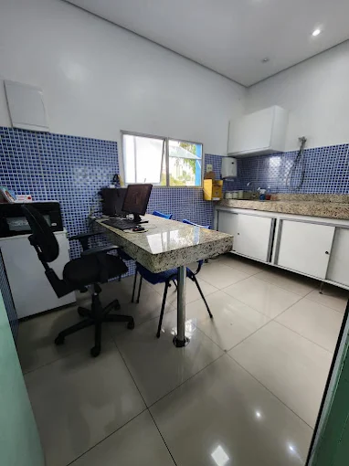 Estrutura interna da clínica veterinária